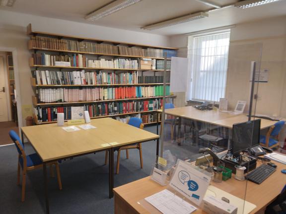 Inside Kendal Archive Centre